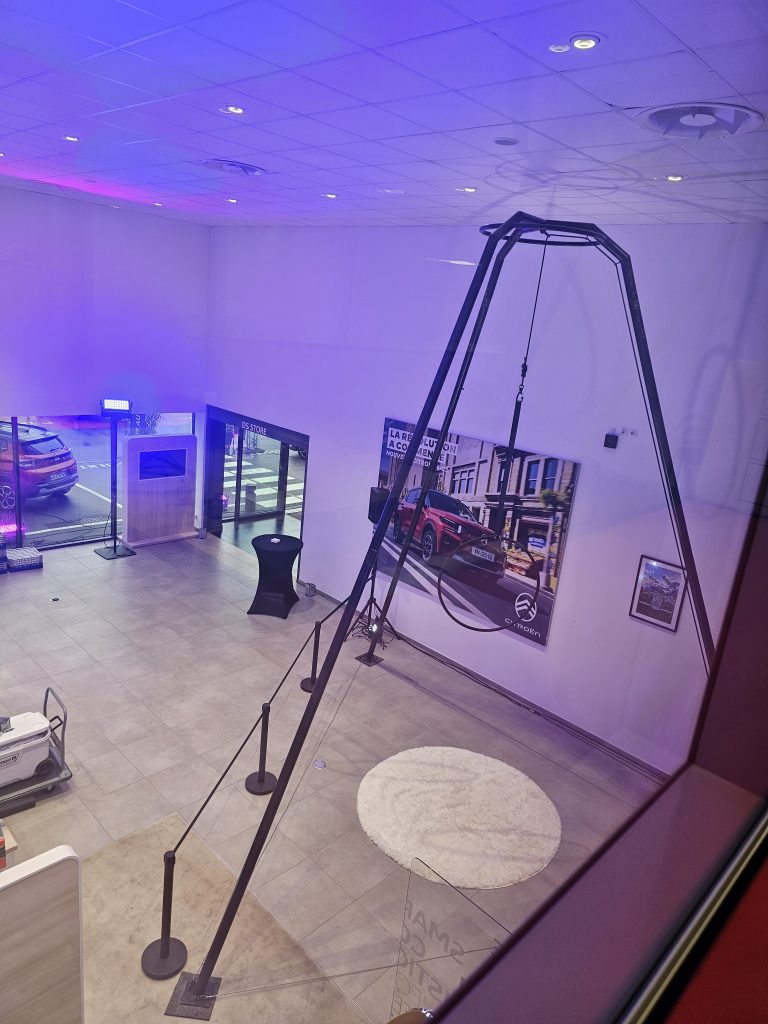 Portique aérien,